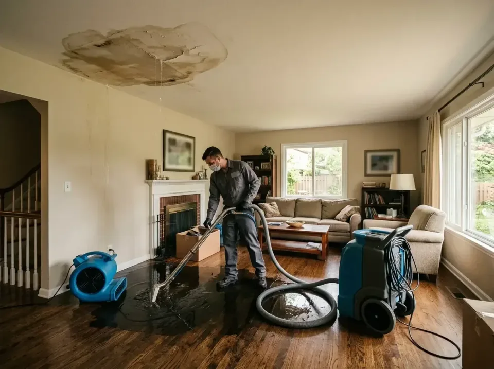 attic-pipe-burst-ceiling-drip-008 — frequently asked questions, Water Damage Restoration & Carpet Care in Grand Junction, CO